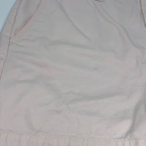Tommy Hilfiger Women's 100% Cotton 5” Chino Pink Shorts Side Pockets Size 12